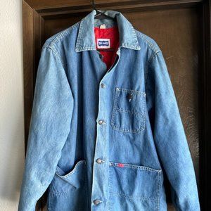 Vintage 'Big Smith' Chore Style Denim Quilted Jacket